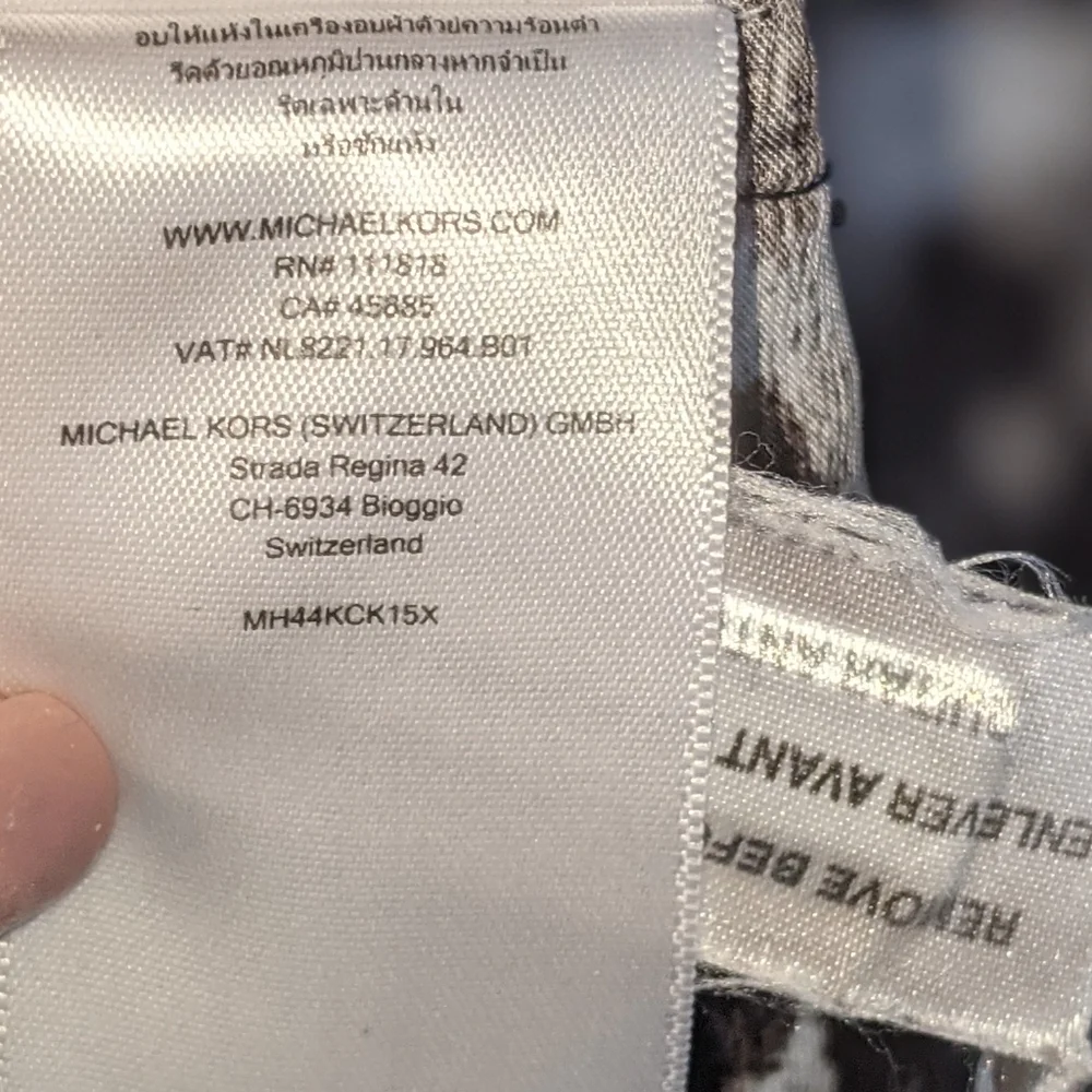 MICHAEL KORS - Yesler Leopard-Print Blouse - Picture 3 of 11